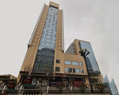 青海建設(shè)科技大廈三陽(yáng)大酒店(四星級(jí)，21000m2，海湖新區(qū)地標(biāo)建筑)